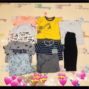 Baby boy outfits (12-months)👶👕👖